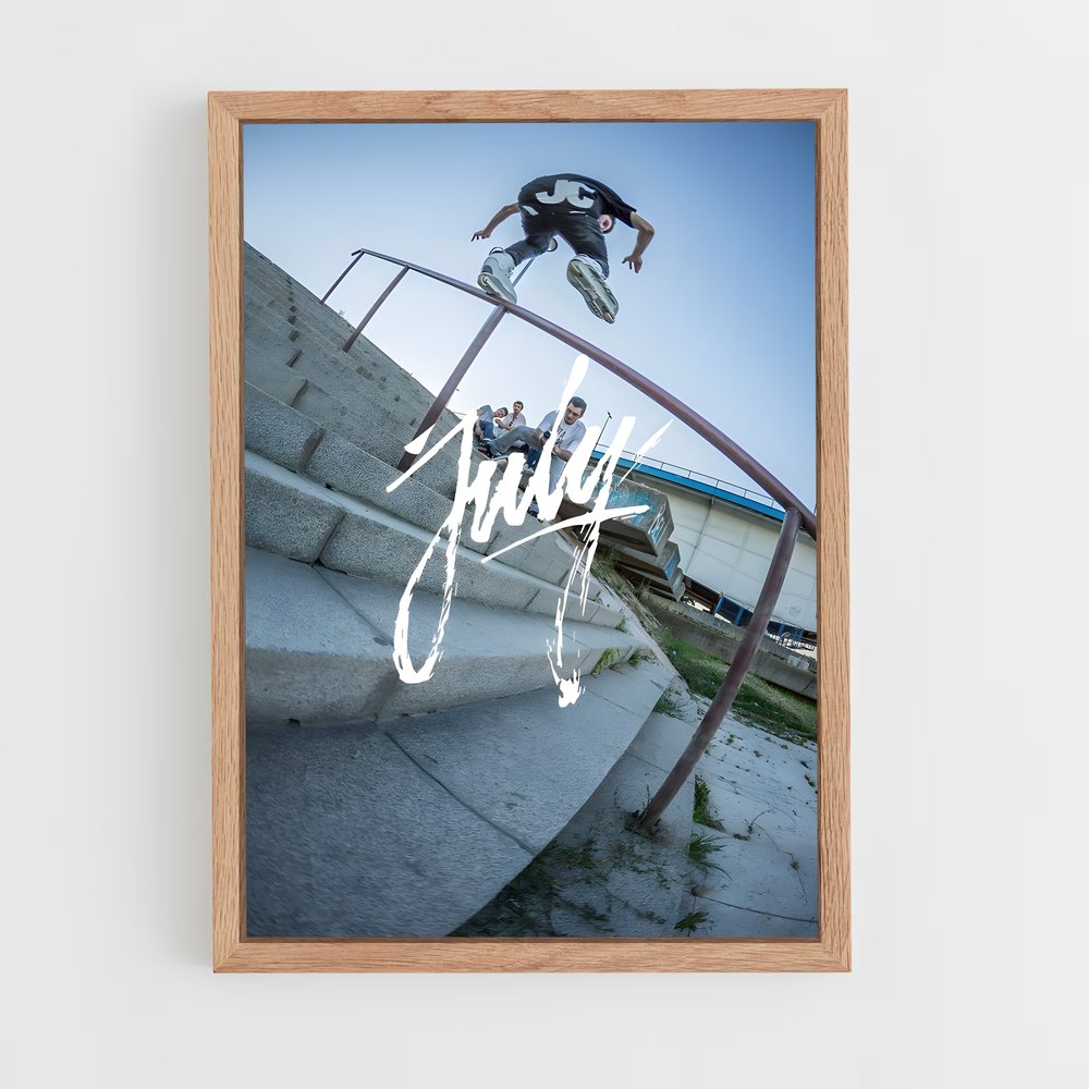 Poster Trickster's Grind – affiche Rollerblade (vue 4)